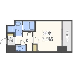 アークグラン大阪WESTの物件間取画像